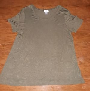 Forest green tee